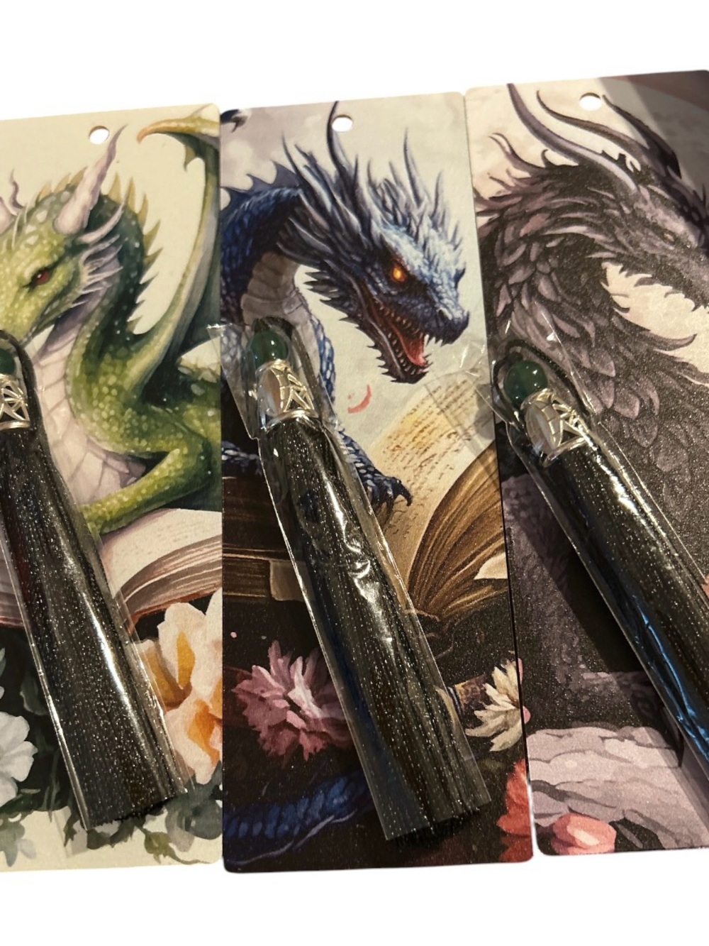 Dragon Art Bookmarks- Acrylic, great quality. Choose 1 - Picture 2 of 2
